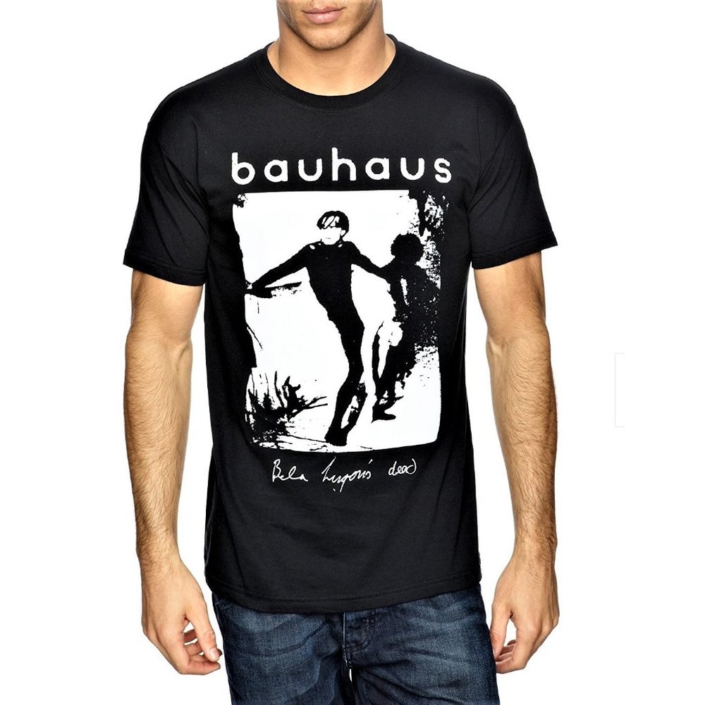 Bauhaus Bauhaus Bela Lugosi's Dead post - punk rock Official T-Shirt 2XL XXL NWT - Picture 1 of 3